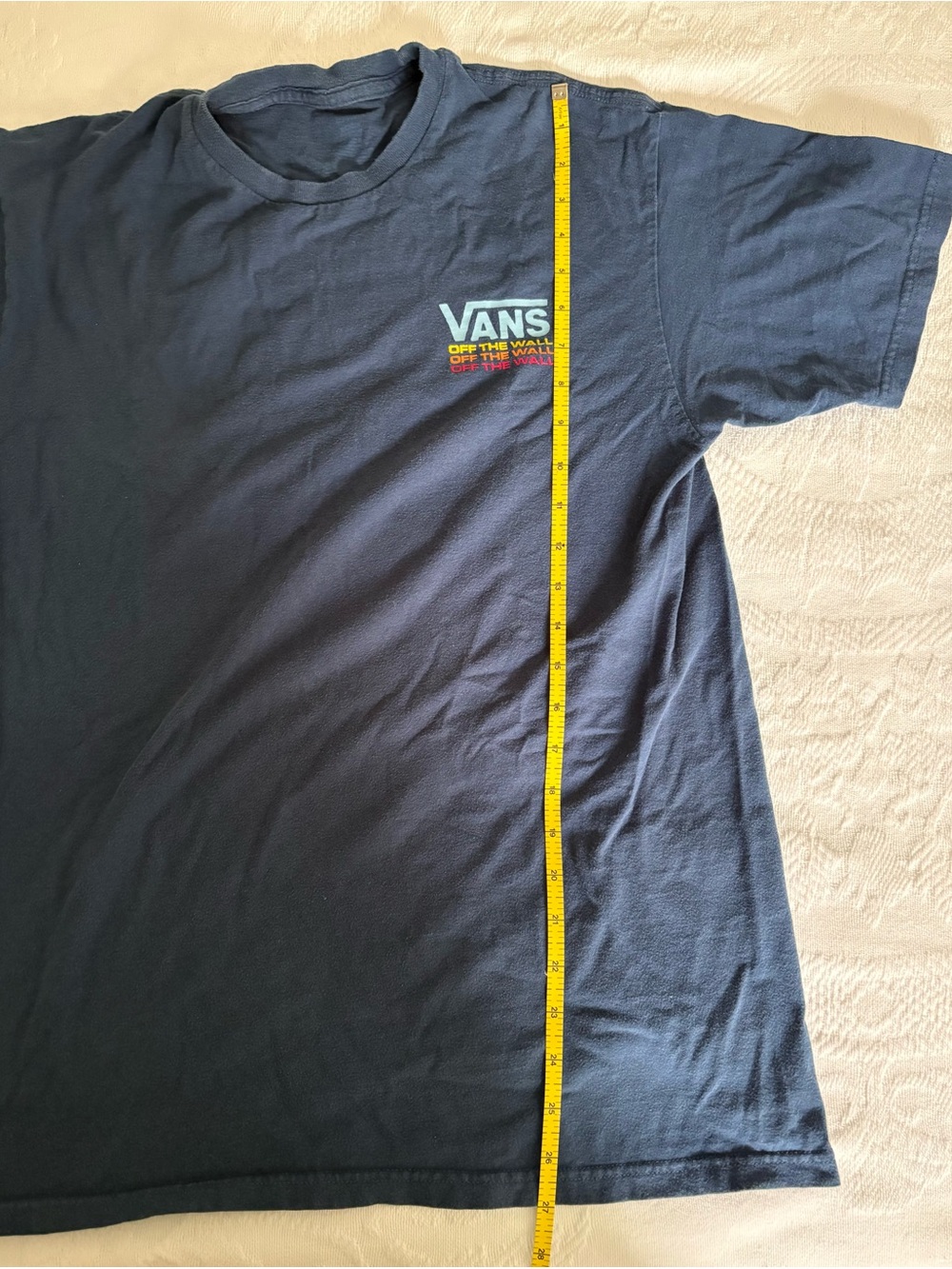 Vans Men's Navy Short-Sleeve Logo T-Shirt - Picture 4 of 7